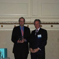 Dr. Finnerty and FIASI President David Munves